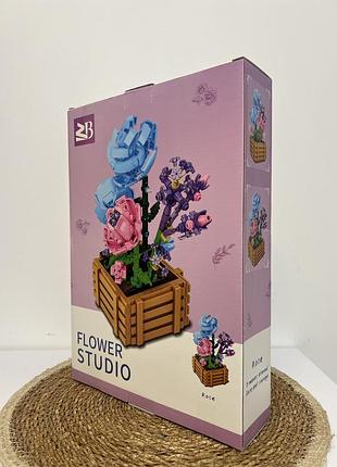 Конструктор flower studio троянди у вазі 3