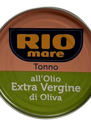 Тунец rio mare в оливковом масле extra virgin all’olio extra vergine di oliva 65 г
