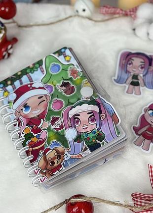 Книжка на липучках «toca boca зимние приключения» а6