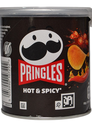 Чіпси pringles картопляні гострі hot & spicy, 40 г