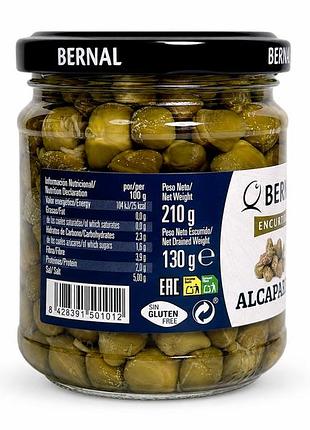 Каперсы bernal маринованные e alcaparras, 210 г 2