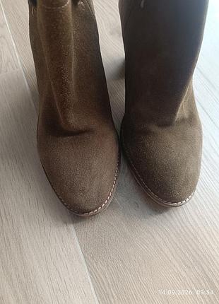 Ботильони  замшеві  zara 39 2