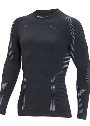 Термофутболка мужская accapi ergoracing black/antracite