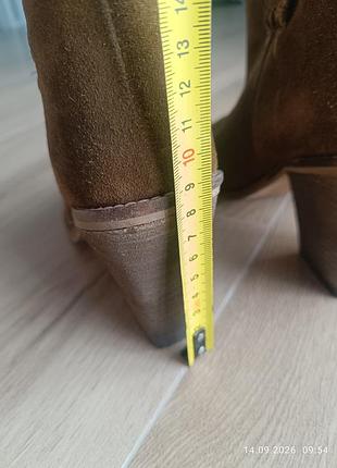 Ботильони  замшеві  zara 39 3