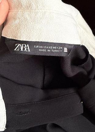 Сукня-сорочка чорна zara 8