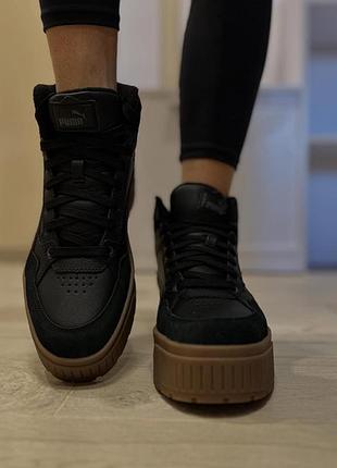 Утепленные женские ботинки puma 2