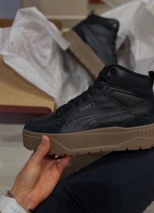 Утепленные женские ботинки puma 3