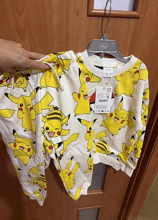 Костюм zara pokémon на 5-6 років