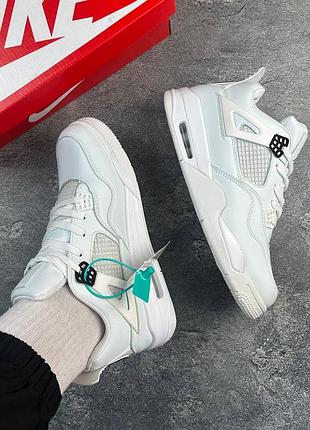 Nike air jordan 4 retro white 5