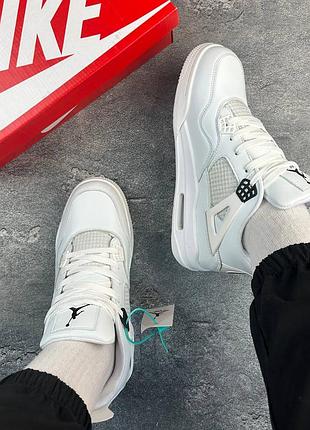 Nike air jordan 4 retro white 6