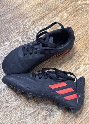 Дитячі бутси adidas deportivo, футбольне взуття на хлопчика