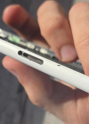 Крышка (корпус) google pixel 4a 5g оригинал белая 3