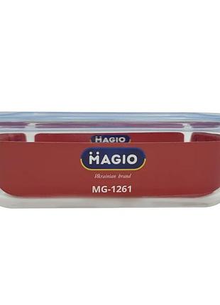 Контейнер харчовий з кришкою magio mg-1261 1000 мл 21х15.7х7.1 см 5168113