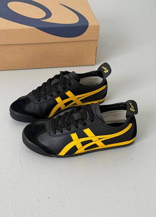 Asics onitsuka tiger mexico 66 black yellow