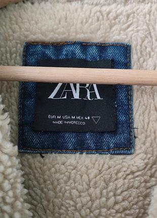 Джинсова куртка zara 3