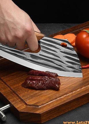 Универсальный кухонный нож из нержавеющей стали для мяса овощей рыбы курицы эргономичная ручка нож шеф повара