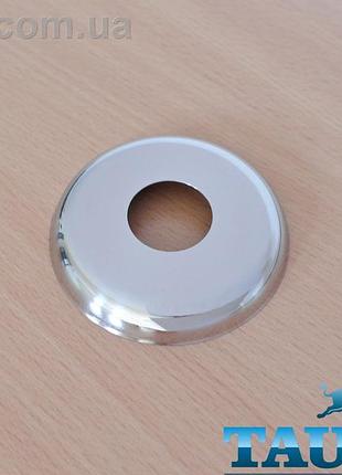 Круглий н/ж фланець thermopulse sphere d76мм висотою 10мм під внутрішній отвір 3/4" (біля 26мм). хром