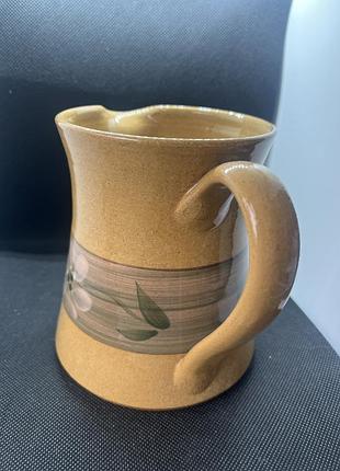 Керамічний глечик ручної роботи 2