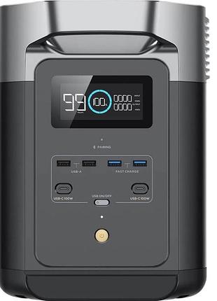 Зарядная станция ecoflow delta 2 (1800 вт / 1024 вт*ч, lifepo4, ибп/ups, wi-fi/bluetooth)