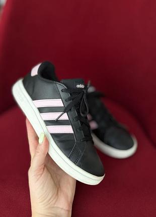 Adidas grand court кросівки uk4,5 - us5