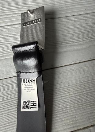 Оригінальний шкіряний ремінь hugo boss 2