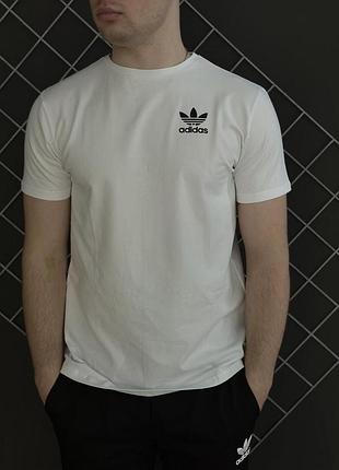 Футболка белая adidas xxl