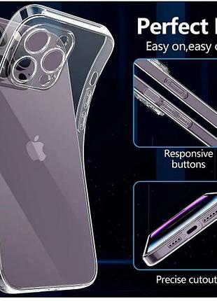Чехол baseus для apple iphone 13 pro (6.1inch) simple series, transparent (araj000102) 4773051 3