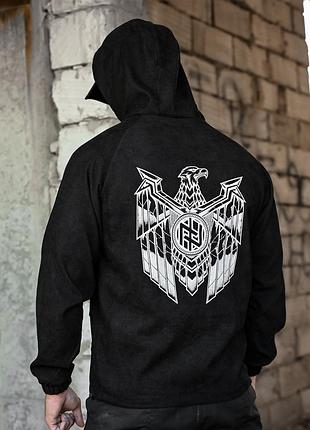Олімпійка в стилі мілітарі born of war eagle🖤