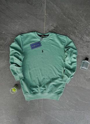 Свитшот polo ralph lauren зеленый xxl