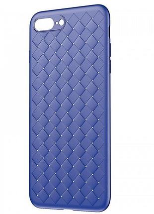 Чохол baseus для iphone 7/8 plus, bv weaving case, blue (wiapiph8p-bv03) 4773980