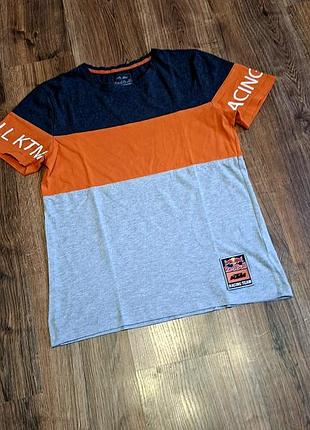 Мужская уникальная футболка red bull ktm racing оригинал