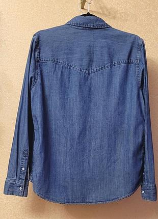 Новая джинсовая рубашка levi's 3