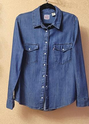 Новая джинсовая рубашка levi's 2