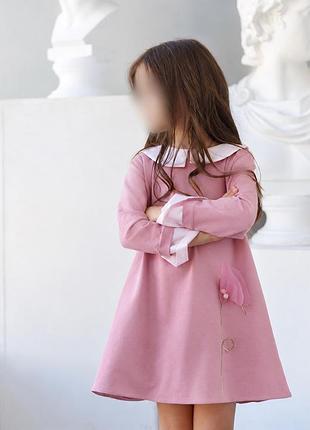🌸 ніжне плаття little lovelies для дівчинки 98–104 см