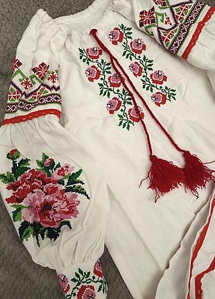 Платье вышиванка