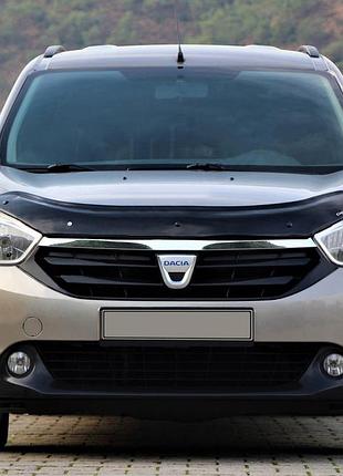 Дефлектор капота (eurocap) для renault lodgy 2013-2022 гг