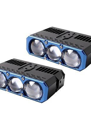 Линзы bi-led sanvi s301 9-16v 68/90w 5500k — противотуманная автомобильная оптика