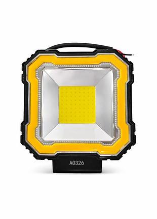 Квадратная led-фара starlight 40b 40w 12-24v — белый/желтый свет для работы