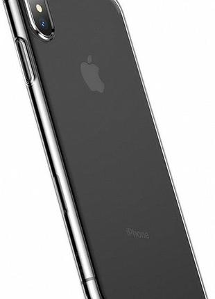 Чехол baseus для apple iphone xs max simple series, transparent (arapiph65-b02) 4772240 2