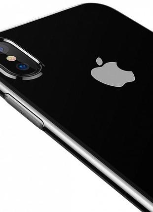 Чехол baseus для apple iphone xs max simple series, transparent (arapiph65-b02) 4772240 4