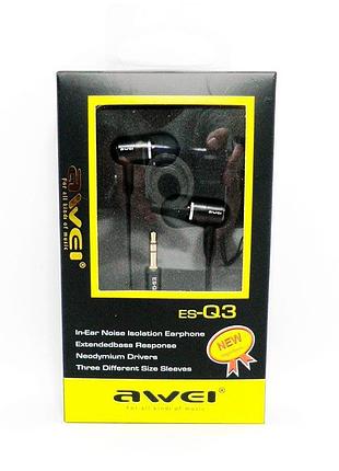 Наушники awei es-q3 4756664 2