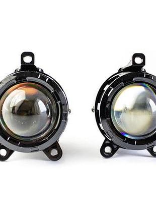 Противотуманные led-фары starlight hp-gzd-361-03 d90мм для ваз 2170-2173, lada, газель, niva