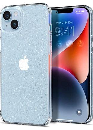 Чохол spigen для iphone 15 plus / 14 plus - liquid crystal glitter (acs04888) 4774233