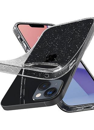 Чохол spigen для iphone 15 plus / 14 plus - liquid crystal glitter (acs04888) 4774233 4