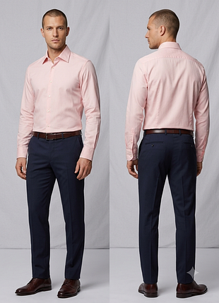 Hugo boss «two ply» men's shirt, size 41/16(l)