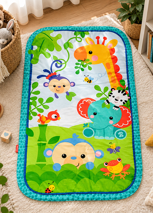 Игровой коврик «тропический лес» fisher-price+подарок