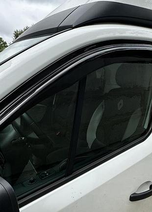 Ветровики eurocap (2 шт) для opel vivaro 2015-2019 гг