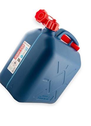Каністра пластикова вертикальна з лійкою 10л bi-plast