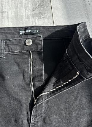 Cкіні чорні джинси zara 3