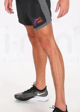 Шорты мужские nike 2в1 dri-fit s